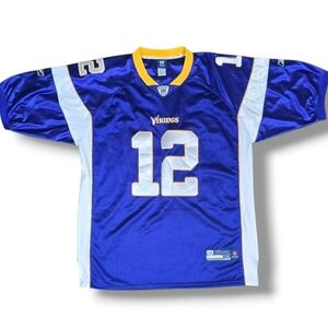 MINNESOTA VIKINGS PERCY HARVIN #12 NFL EQUI. ONFIELD REEBOK UNISEX JERSEY